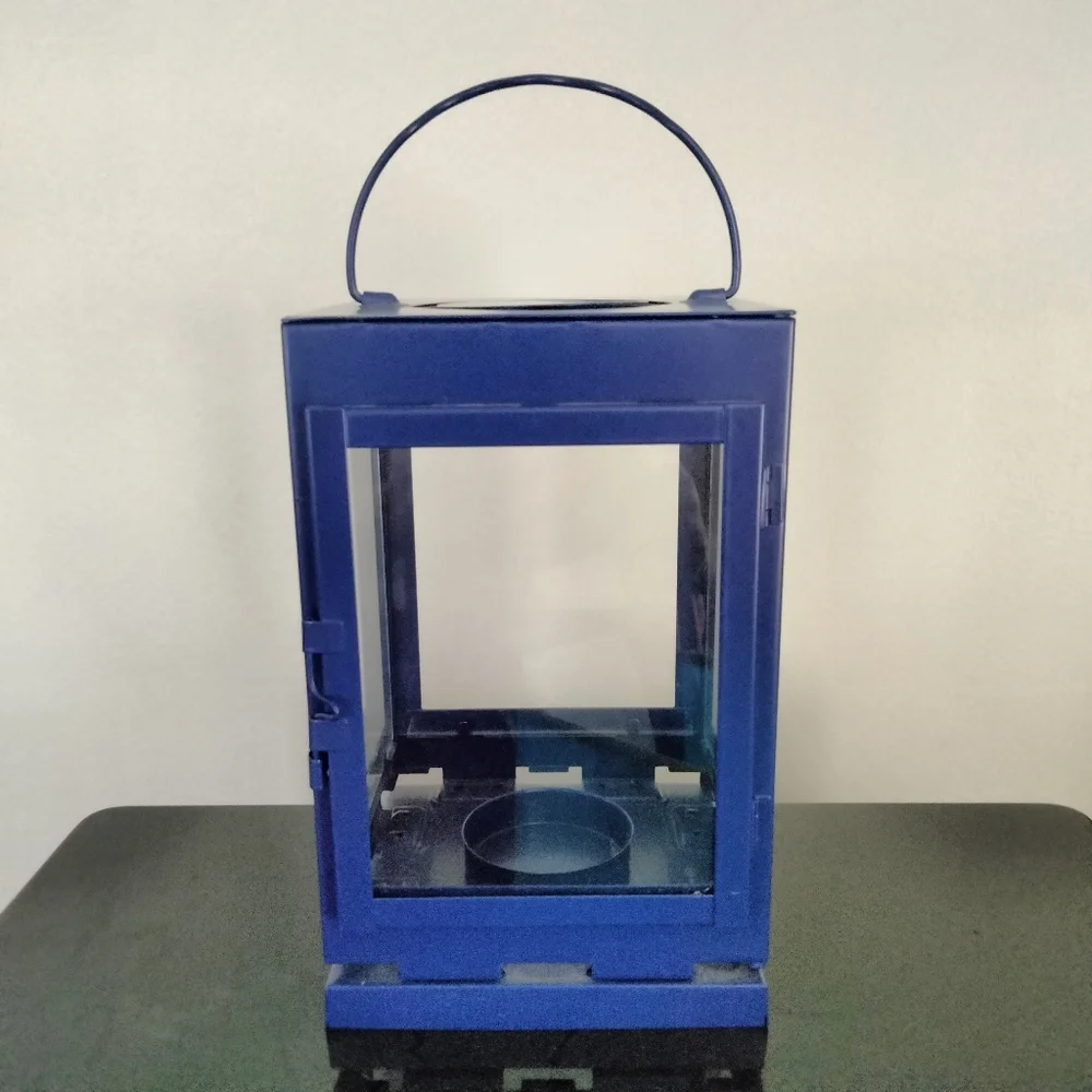 IKEA Tealight Lantern in Blue